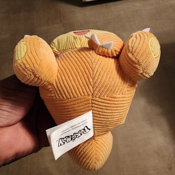 Nintendo Game Freak Pokémon Teddiursa Corduroy Plush 2022- 8" (Mark) - Picture 4 of 10
